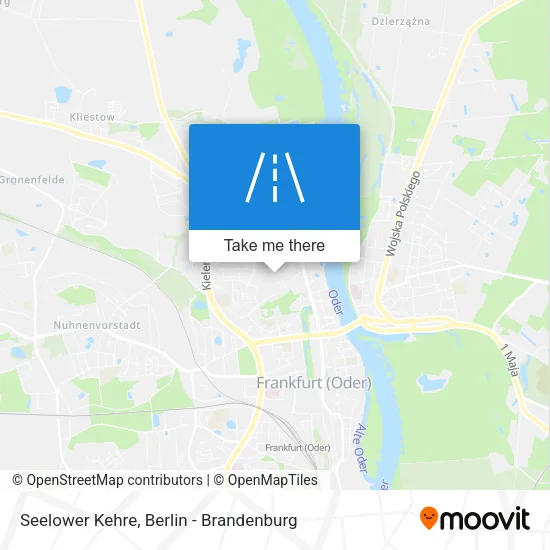 Карта Seelower Kehre