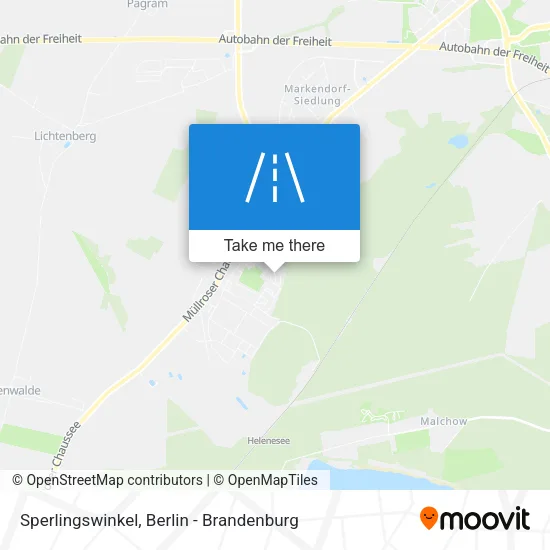 Карта Sperlingswinkel