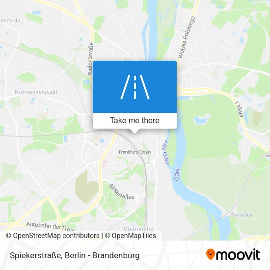 Карта Spiekerstraße
