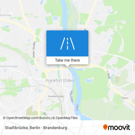 Stadtbrücke map