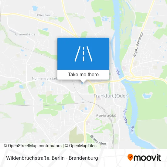 Карта Wildenbruchstraße