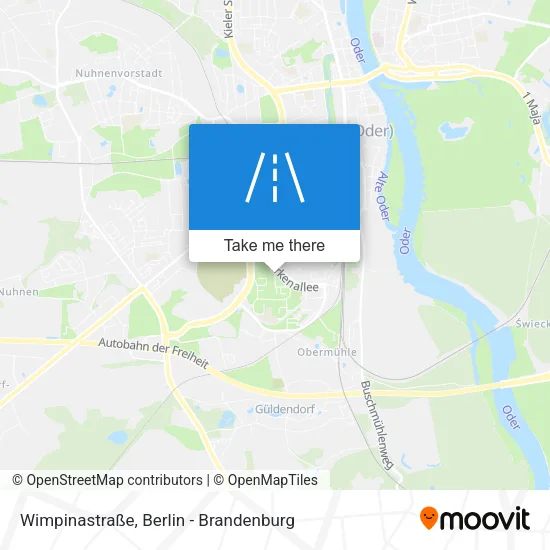 Карта Wimpinastraße