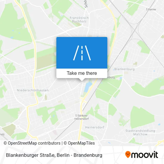Blankenburger Straße map