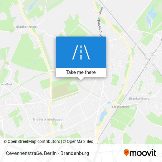 Cevennenstraße map