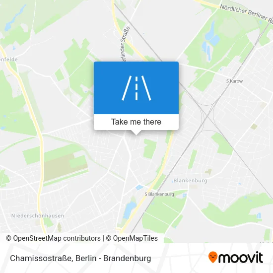 Карта Chamissostraße