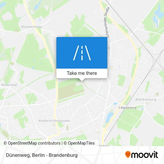 Карта Dünenweg