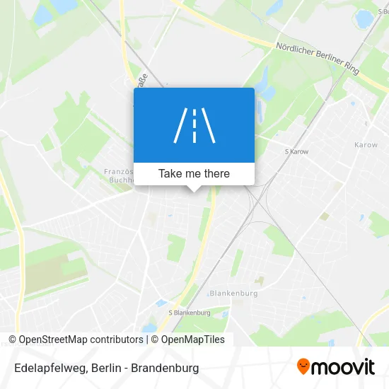 Карта Edelapfelweg