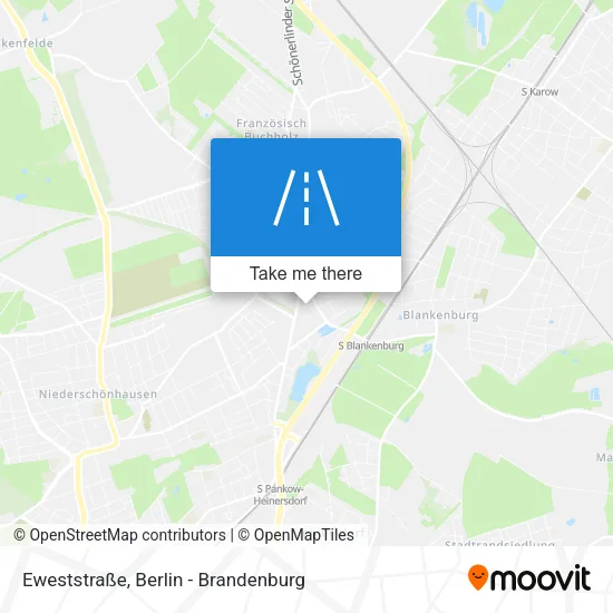 Карта Eweststraße