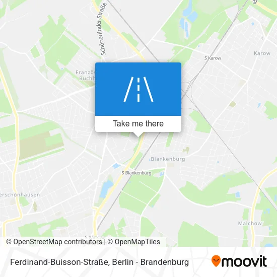 Ferdinand-Buisson-Straße map