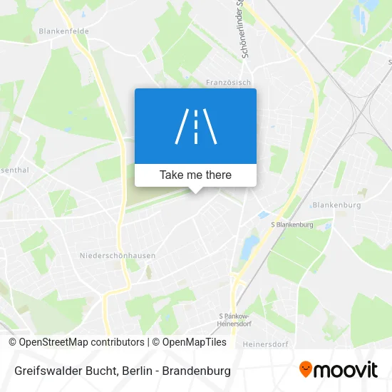 Карта Greifswalder Bucht