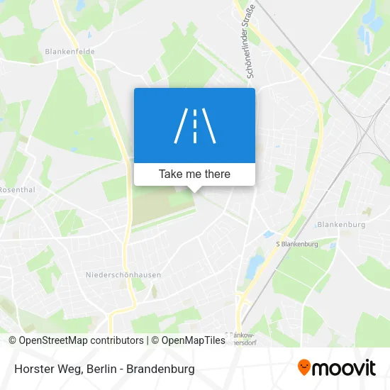 Карта Horster Weg
