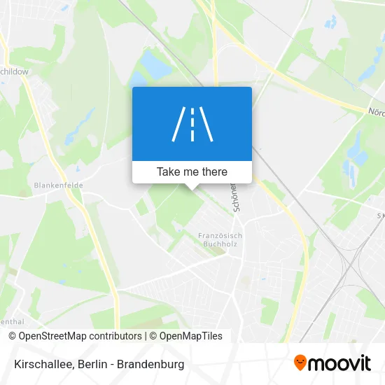Карта Kirschallee