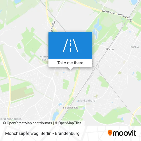 Карта Mönchsapfelweg