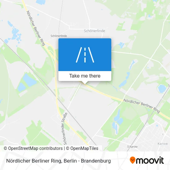 Карта Nördlicher Berliner Ring
