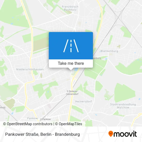 Карта Pankower Straße