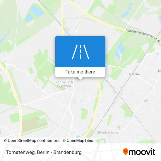 Карта Tomatenweg