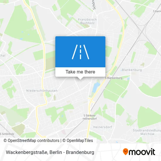 Wackenbergstraße map