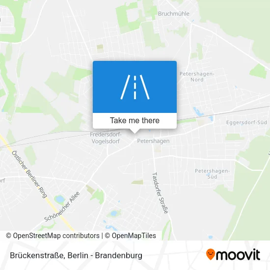 Карта Brückenstraße