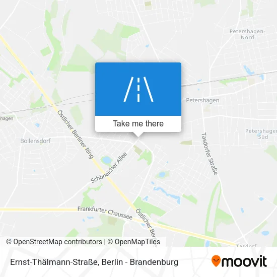 Карта Ernst-Thälmann-Straße