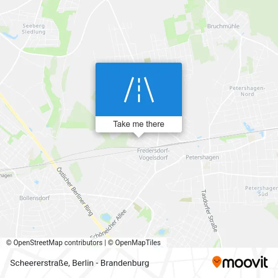 Карта Scheererstraße