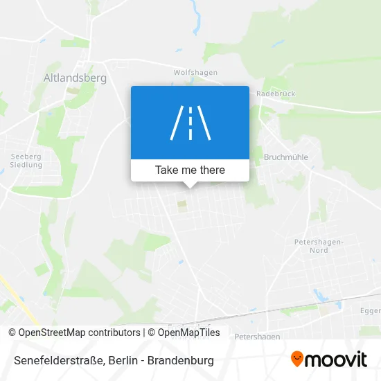Senefelderstraße map