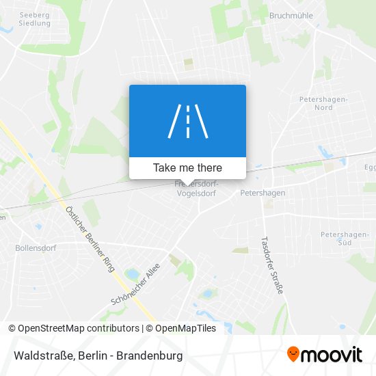 Waldstraße map