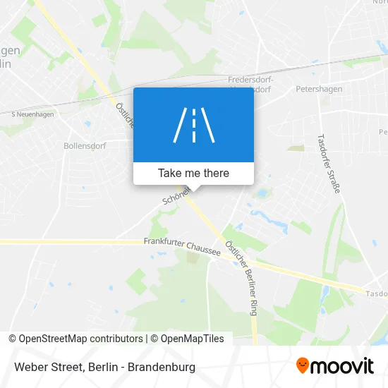 Weberstraße map