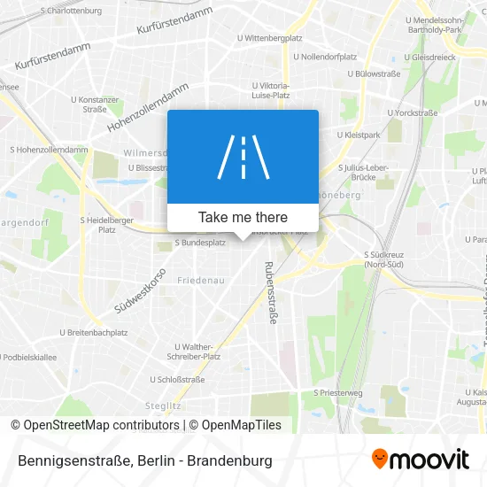 Карта Bennigsenstraße
