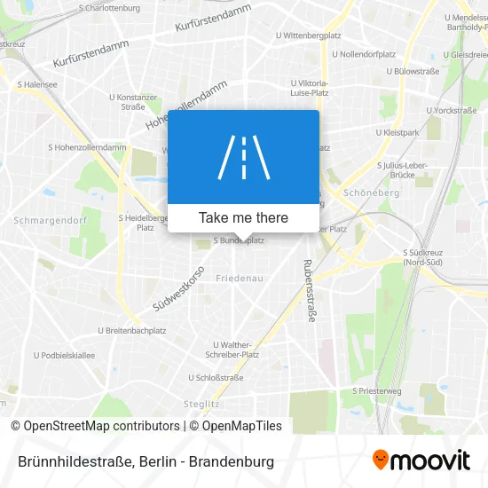 Карта Brünnhildestraße