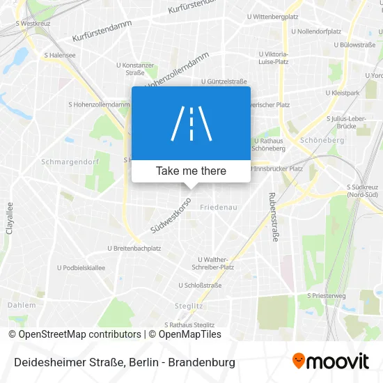 Карта Deidesheimer Straße