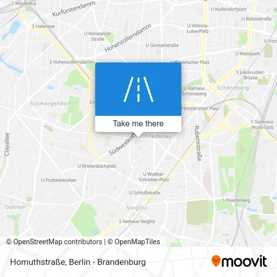 Карта Homuthstraße
