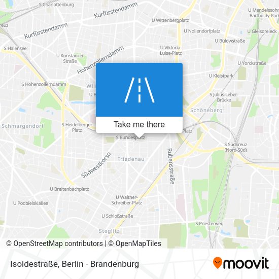Isoldestraße map