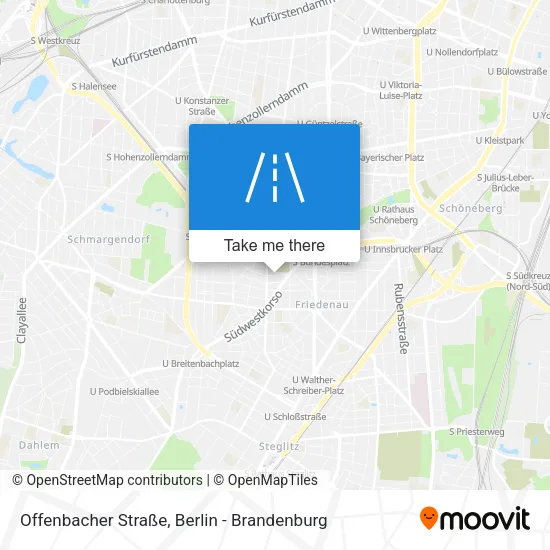 Карта Offenbacher Straße