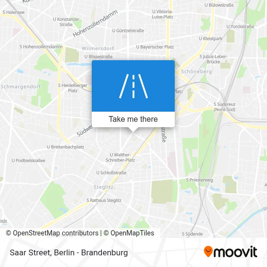 Saarstraße map