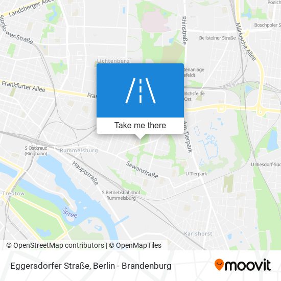 Eggersdorfer Straße map