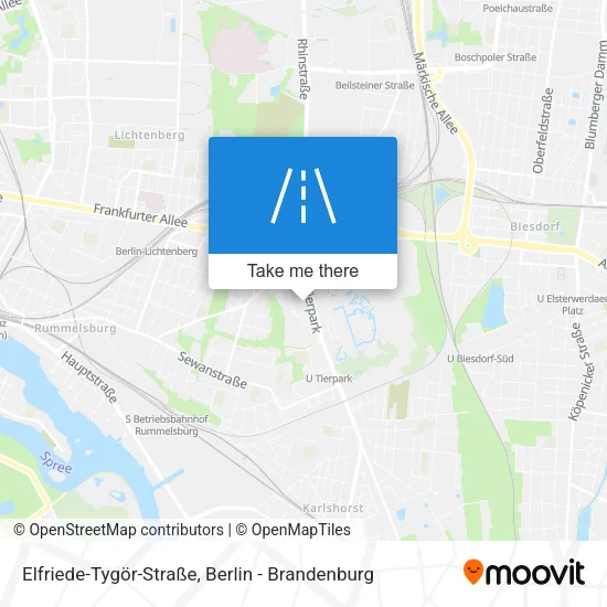 Карта Elfriede-Tygör-Straße