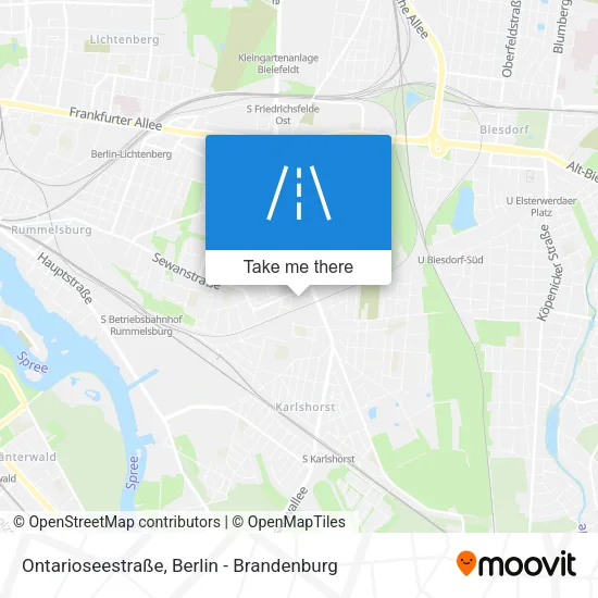 Карта Ontarioseestraße