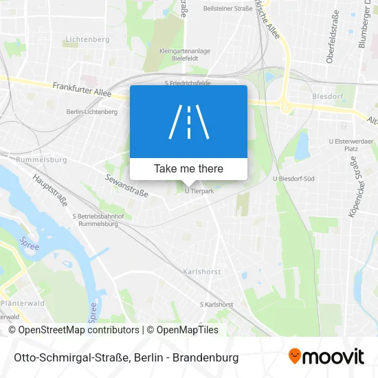 Карта Otto-Schmirgal-Straße