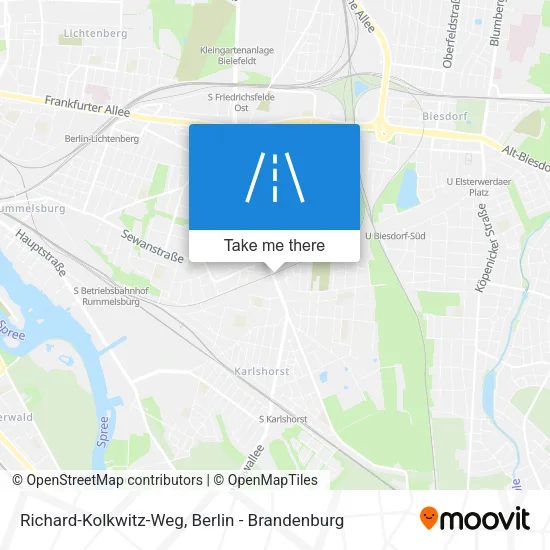 Карта Richard-Kolkwitz-Weg