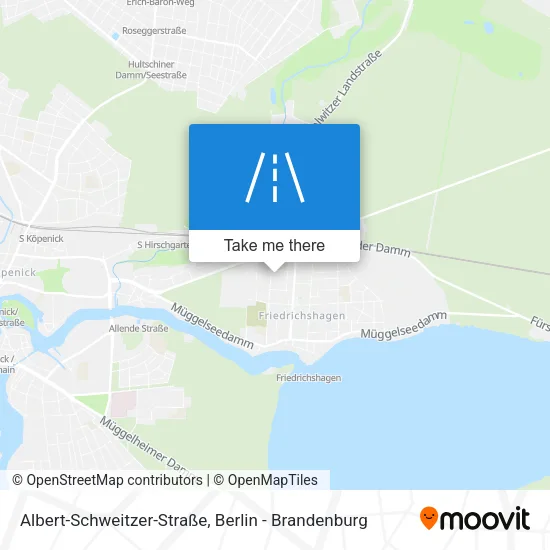 Карта Albert-Schweitzer-Straße