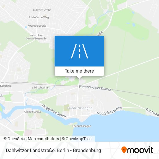 Dahlwitzer Landstraße map