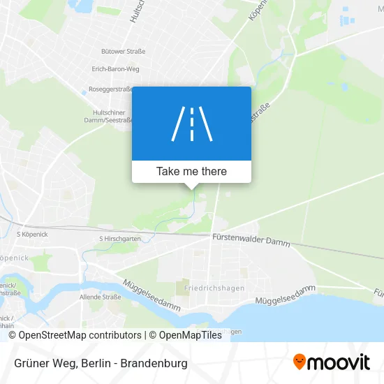 Карта Grüner Weg