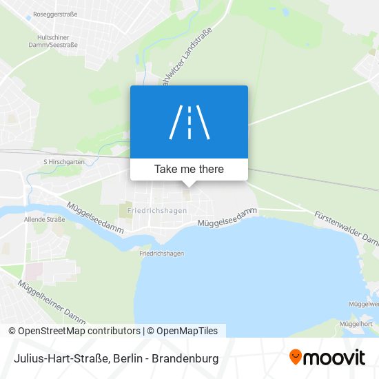 Julius-Hart-Straße map