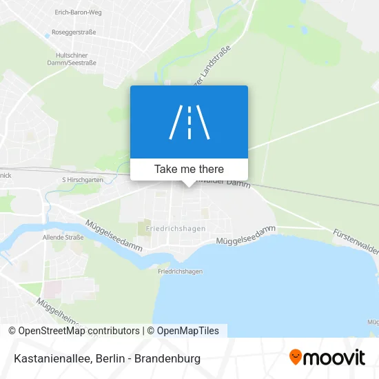 Карта Kastanienallee