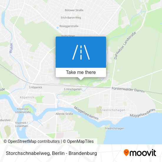 Storchschnabelweg map