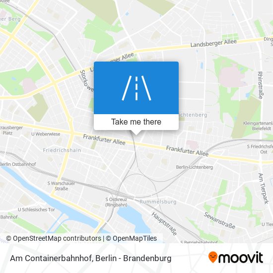Am Containerbahnhof map