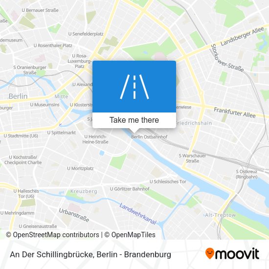 An Der Schillingbrücke map