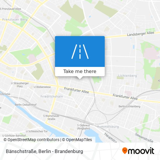 Bänschstraße map