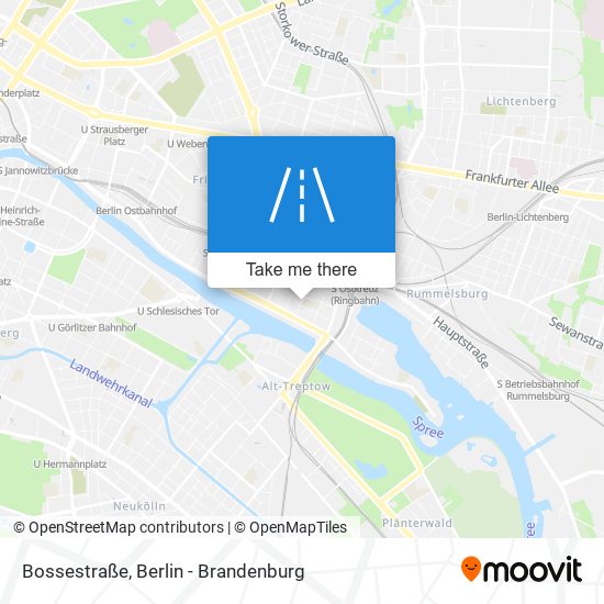 Bossestraße map