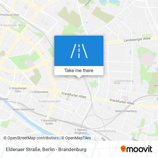 Карта Eldenaer Straße